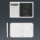 Office Calculator LCD Handwriting Board With Stand(White) 2