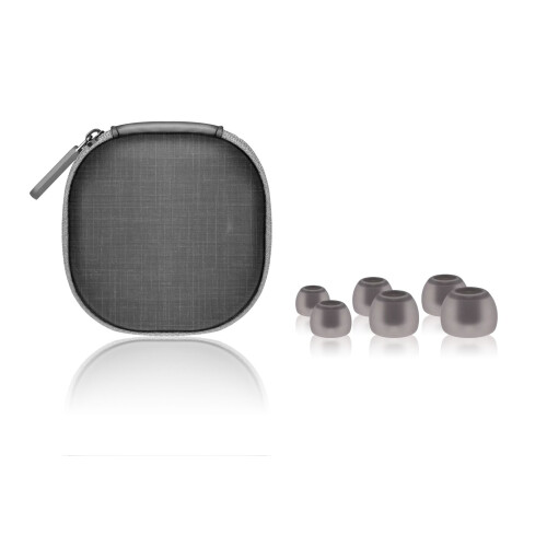(Silver) SoundMAGIC E11D - In Ear Isolating USB-C Earphones with Integrated DAC 1