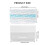One Time Use Pad Layer Structure Efficient Cleaning Debris Hair 4