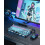 (Cyberpunk) GravaStar Mercury V75 Pro - Hall Effect Magnetic Switch Wired Gaming Keyboard 6