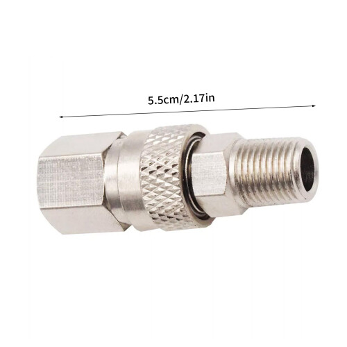Hochdruck 8mm Quick Connect Release Trennkupplung Fitting 2