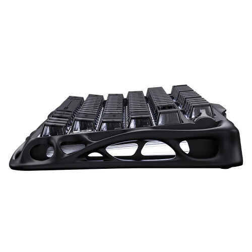 (Stealth Black) GravaStar Mercury K1 - Wireless Gaming Keyboard 2