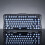 (Stealth Black) GravaStar Mercury K1 - Wireless Gaming Keyboard 7