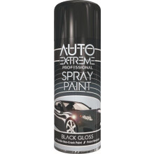 400ML Black Spray Paint Gloss Finish for All Purpose Non Crack