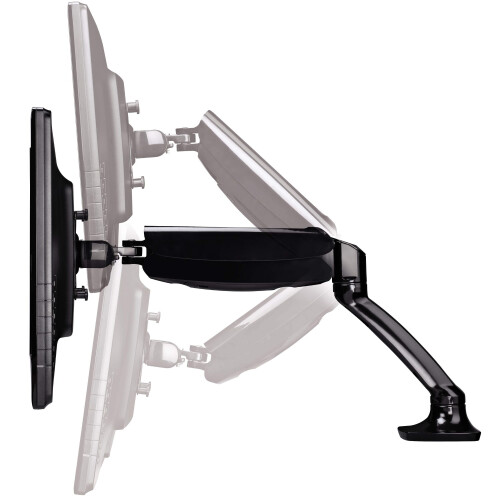 Hama Monitorarm FULLMOTION bis 26" Gasfeder Schwarz 1