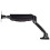Hama Monitorarm FULLMOTION bis 26" Gasfeder Schwarz 8