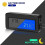 Termómetro para coche de interior/exterior con sensor, mini pantalla digital LCD, termómetro digital automático de 12 V, práctico con r 5