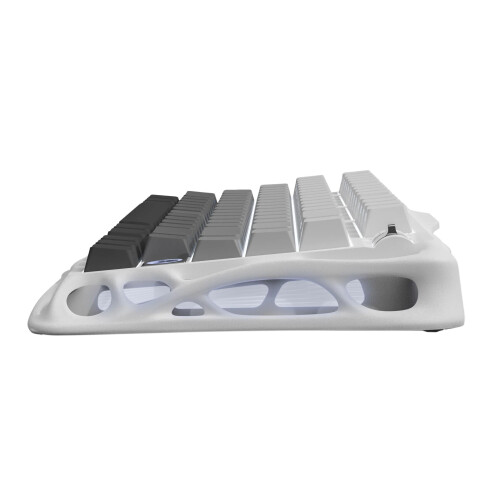(Gradient White) GravaStar Mercury K1 - Wireless Gaming Keyboard 1