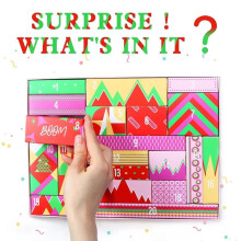 Makeup Advent Calendar 2025 for Teens Girls, Christmas Countdown Calendar Surprise Makeup Gift Kit