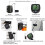 2X Bicycle Wireless Waterproof Magnet Sensor Bicycle Speedometer Digital Odometer Multifunctional Bicycle Accessories 4