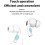 Wireless Bluetooth Earbuds with ANC, Touch Control Charging Case & Mic 3