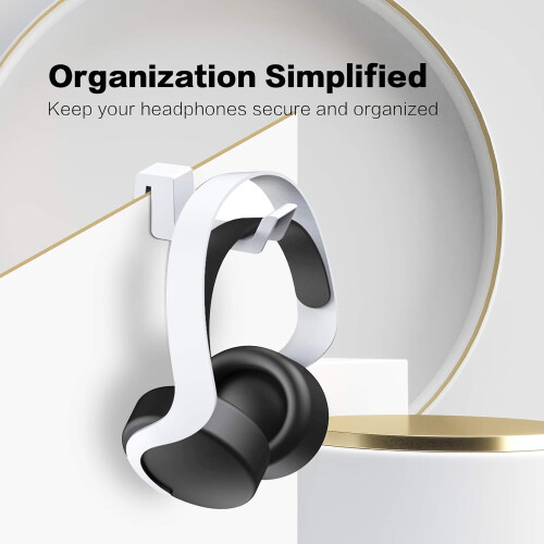 PS5 Headphone Holder – Minimalist Gaming Headset Hanger for PS5 1