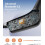 Open Ear Bone Conduction Headphones Waterproof Bluetooth MP3 5