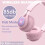 Kids Bluetooth Headphones Volume Limit LED Over Ear 2