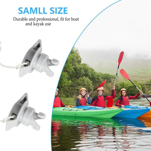 8St UppblåSbara Flottventiler Lock Cap Jolleventiler Plug BåttillbehöR 2