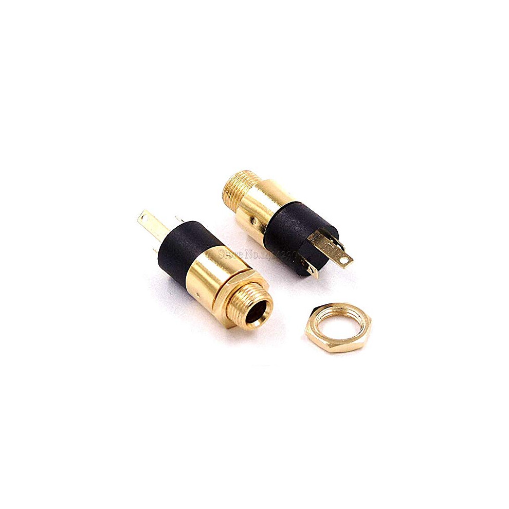 3.5Mm Stereo Female Audio Jack Socket Connector Plated Gold 8583307382762