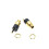 3.5mm Stereo Female Audio Jack Socket Connector Gold Plated 2