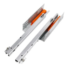 Soft Close Undermount Drawer Slides 20 Inch Push to Open Heavy Duty Smooth Ball Slide Rails 500mm