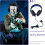 Wired Gaming Headset LED Noise Cancelling Mic Over Ear 4
