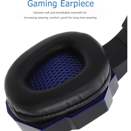 Wired Gaming Headset LED Noise Cancelling Mic Over Ear 2