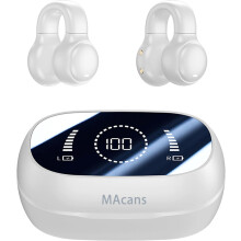 Wireless Open-Ear Bone Conduction Earbuds LED Display Bluetooth 5.3
