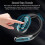 Bluetooth 6.0 Open-Ear Wireless Sports Earbuds with ENC Mic 3