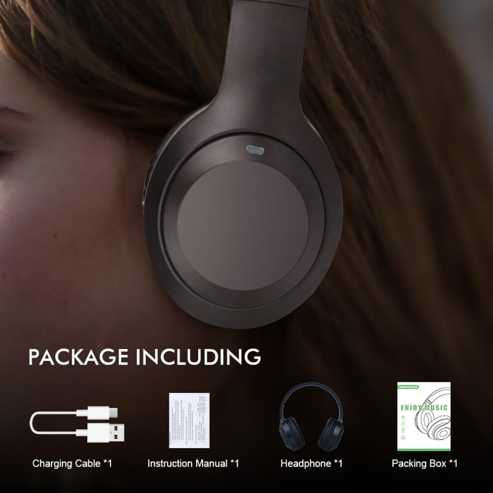 Bluetooth Over-Ear Wireless Hifi Stereo Foldable Headphones 8583307383097