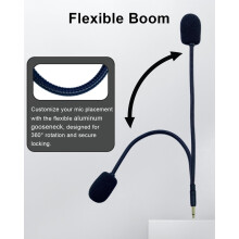 Replacement Noise-Canceling Unidirectional Microphone for Amplifier