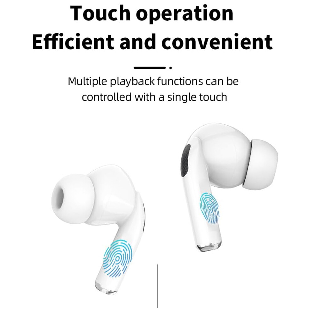Bluetooth 5.4 Wireless Earbuds With Anc And Touch Charging Case 8583307383172