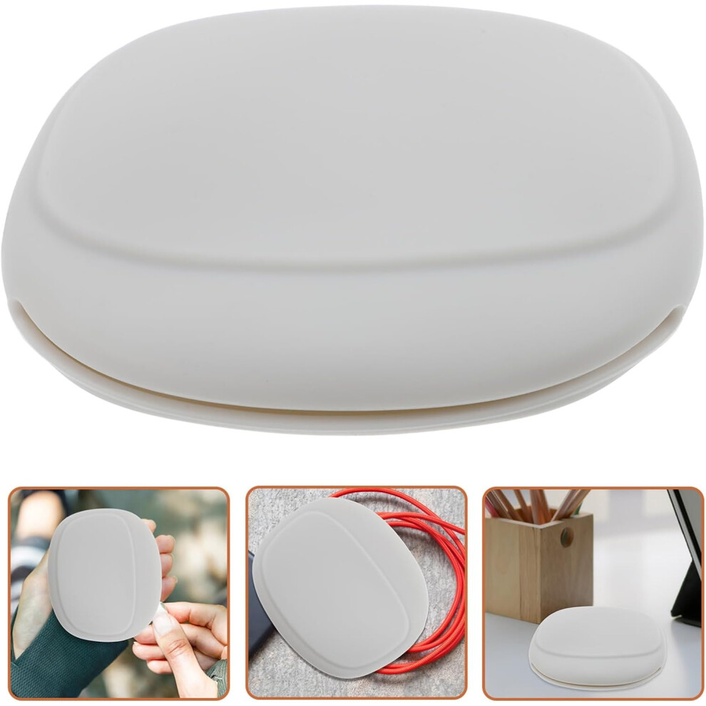 Silicone Cable Organizer Travel Case For Earphones And Electronics 8583307383295