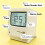 For Maclock Retro Clock Creativity Alarm Clock Student Specific Wake  Artifact Desktop Decor PC Keyboard W/Night Light 5