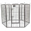 Large Heavy Duty 6 Panel Pet Playpen Metal Cage 5