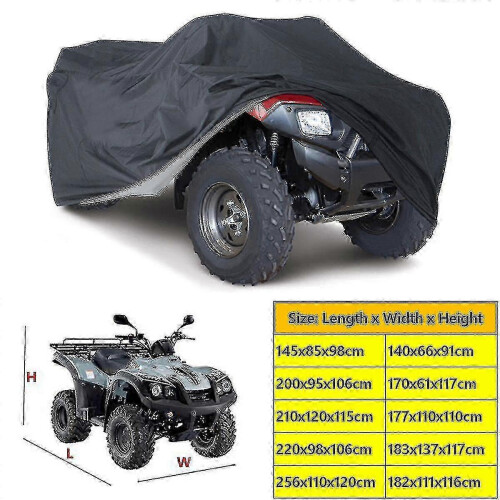 Αδιάβροχη και αντιανεμική κάλυψη ATV για Quad Bikes, εξωτερικής χρήσης, ανθεκτική 2