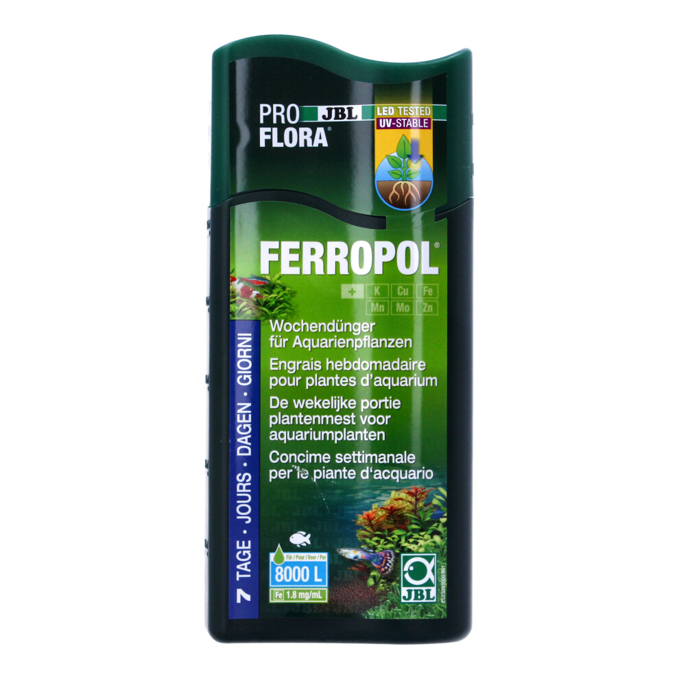 Jbl Ferropol Liquid Plant Fertiliser For Freshwater 500Ml