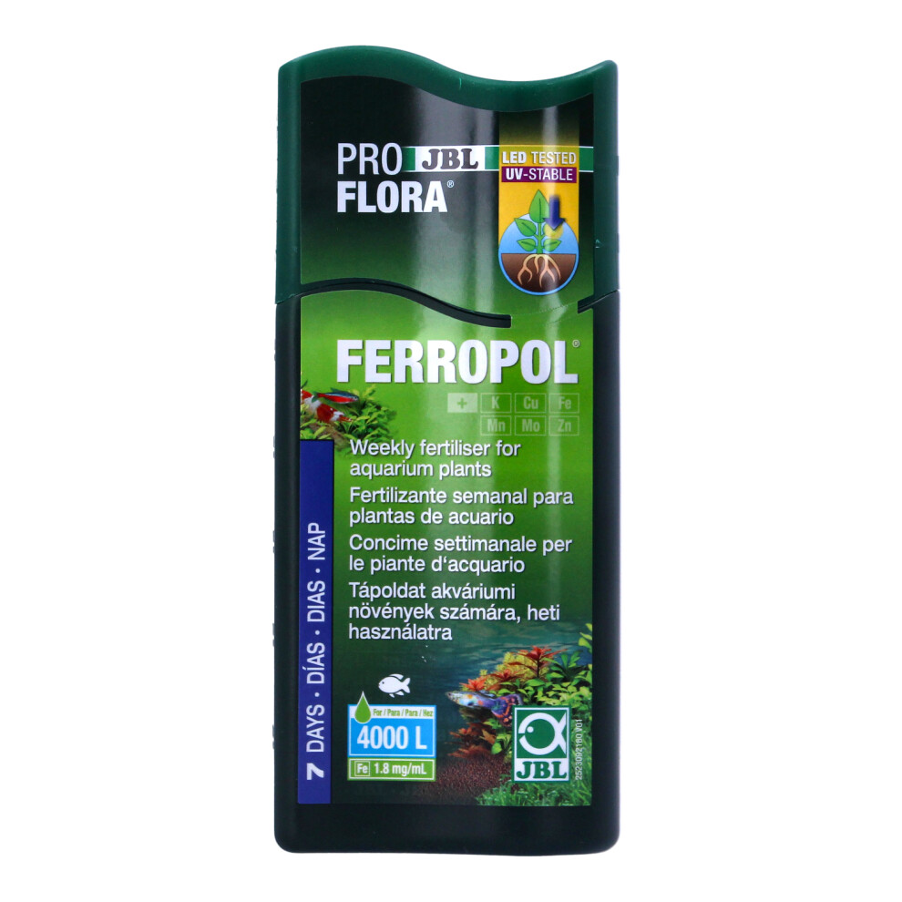 Jbl Ferropol Liquid Plant Fertiliser For Freshwater 250Ml