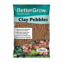 Growth Technology BetterGrow Clay Pebbles 8 16mm for Drainage Pots 3L