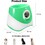Lançador automático de bolas pequeno para cães com 6 mini bolas de tênis verdes. 6