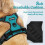 Peacock Blue Anti Pull Harness for Small Dogs Adjustable Reflective with Handle Size XL 4