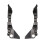 12Pc Front Bumper Mounting Holder for   E12 Hatchback 2003-2006 Front Bumper Bracket 52536-13020 5253602020 2