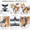 Size S Grey Anti Pull Dog Harness Adjustable Reflective with Front Attachment 9