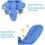 Interactive No Stuffing Elephant Squeaky Chew Toy for Small Large Dogs 4