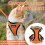 Size XS Orange Cat Harness Adjustable Reflective Breathable Vest with Leash 4