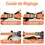 Size XS Orange Cat Harness Adjustable Reflective Breathable Vest with Leash 10