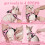 Size S Pink Cat Harness Adjustable Reflective Breathable Vest with Leash 9