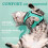 Size S Green Cat Harness Adjustable Reflective Breathable Vest with Leash 5