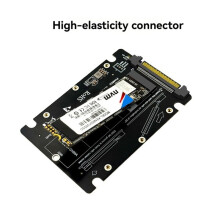M.2 NVME to SFF-8639 U.2 Adapter PCIE4.0 Gen4 SFF-8639 U.2 to NVMe M.2 M-Key Converter Enclosure Socket for M.2 NVME SSD