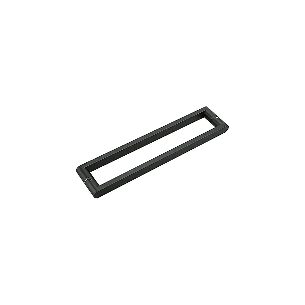 Black Stainless Steel Sliding Door Handle Set, Heavy Duty Dualsided Barn Door Pull For Bathroom Or Patio 9330225545569