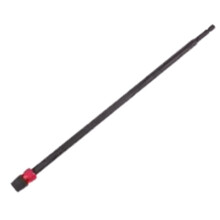 Hex Shank 12-Inch Dual-Lock Extension, Quick-Release Locking Mechanism, for Impact Drivers and Drills