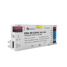 GLEDOPTO ESP32 WLED LED Strip Light Controller with 4 Outputs Ethernet Micr UART  Saving Relay 20A Pluggable Fuse White