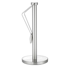 Stainless Steel Vertical Paper Towel Holder Stand for Home Kitchen Countertop Living Room Napkins Paper Roll Holder